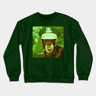 Monkey P and the Green Ape Crewneck Sweatshirt